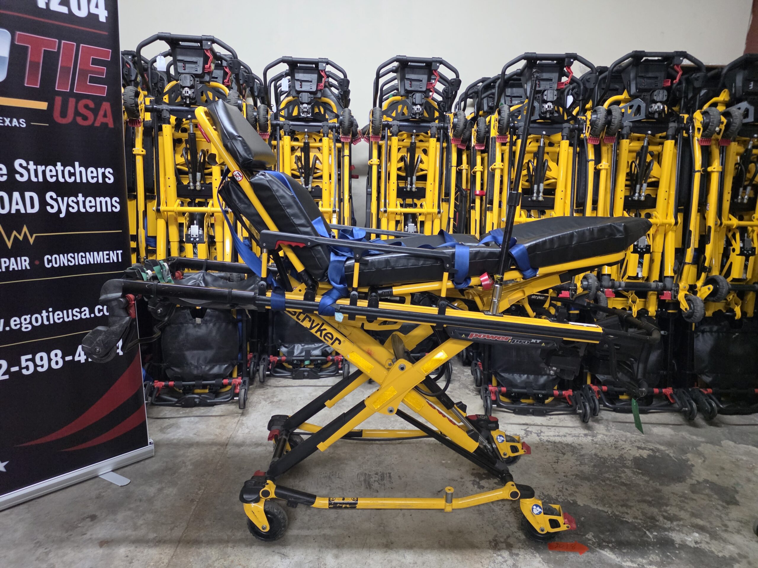 Used Stryker Power-PRO XT 6506 Ambulance Stretcher