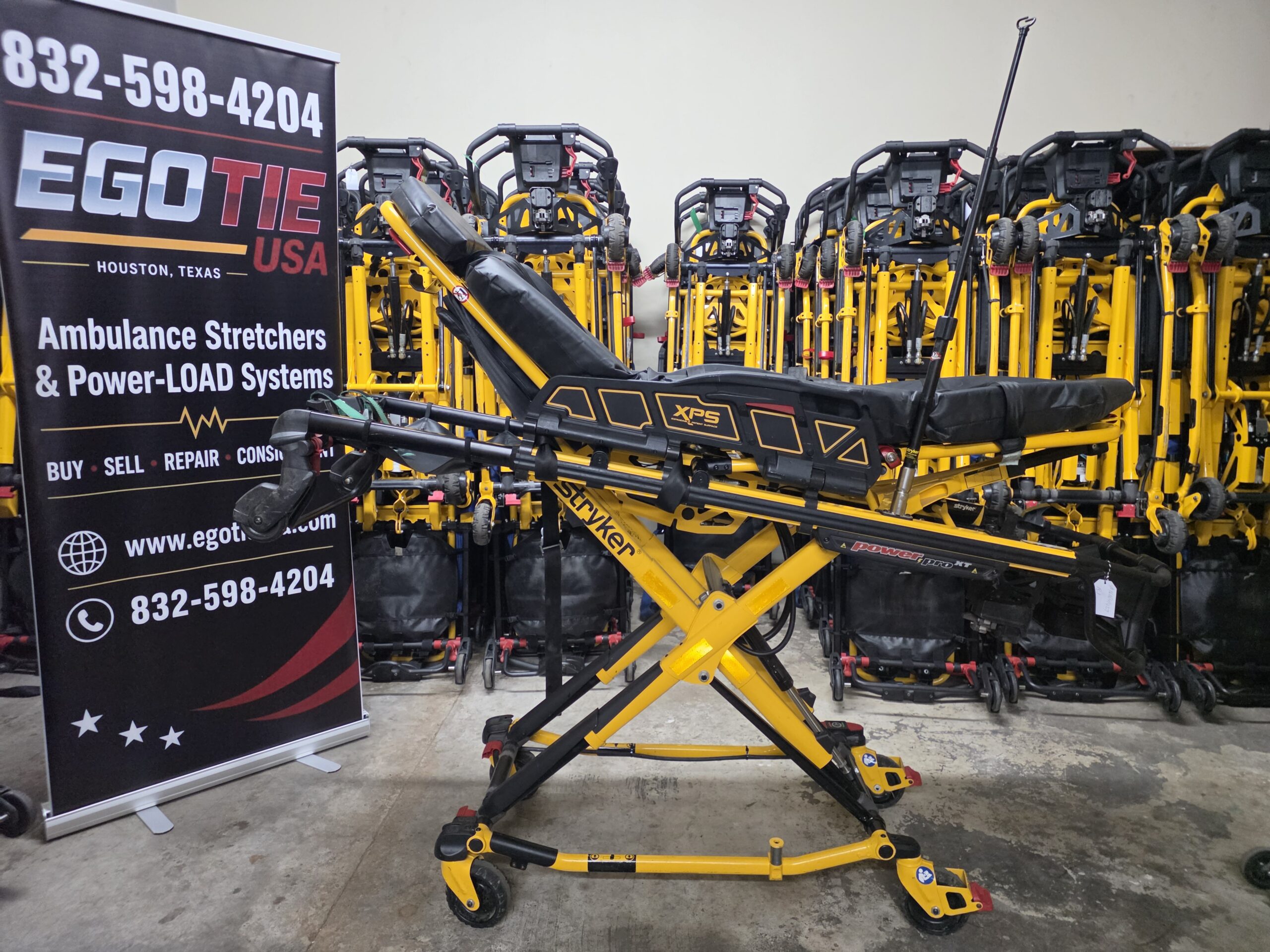 Used Stryker Power-PRO XT 6506 Ambulance Stretcher